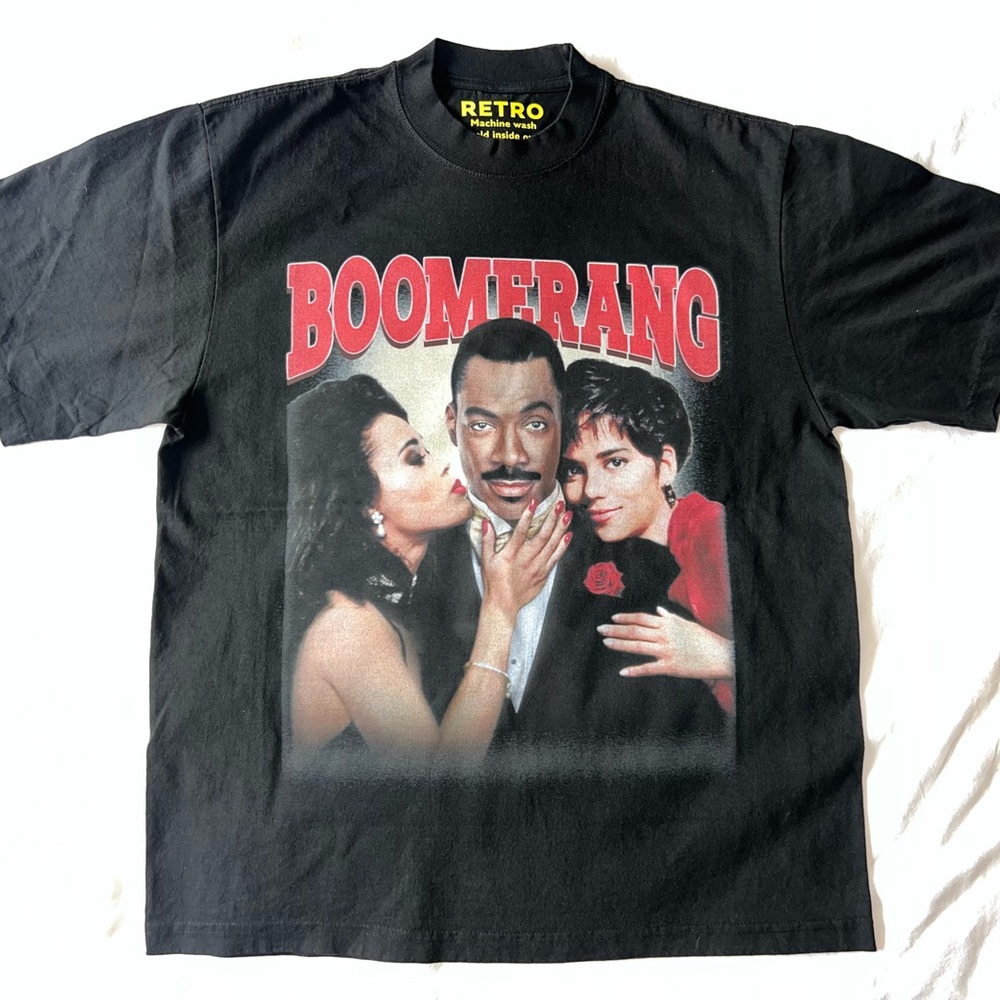 Retro Black Graphic T-Shirt